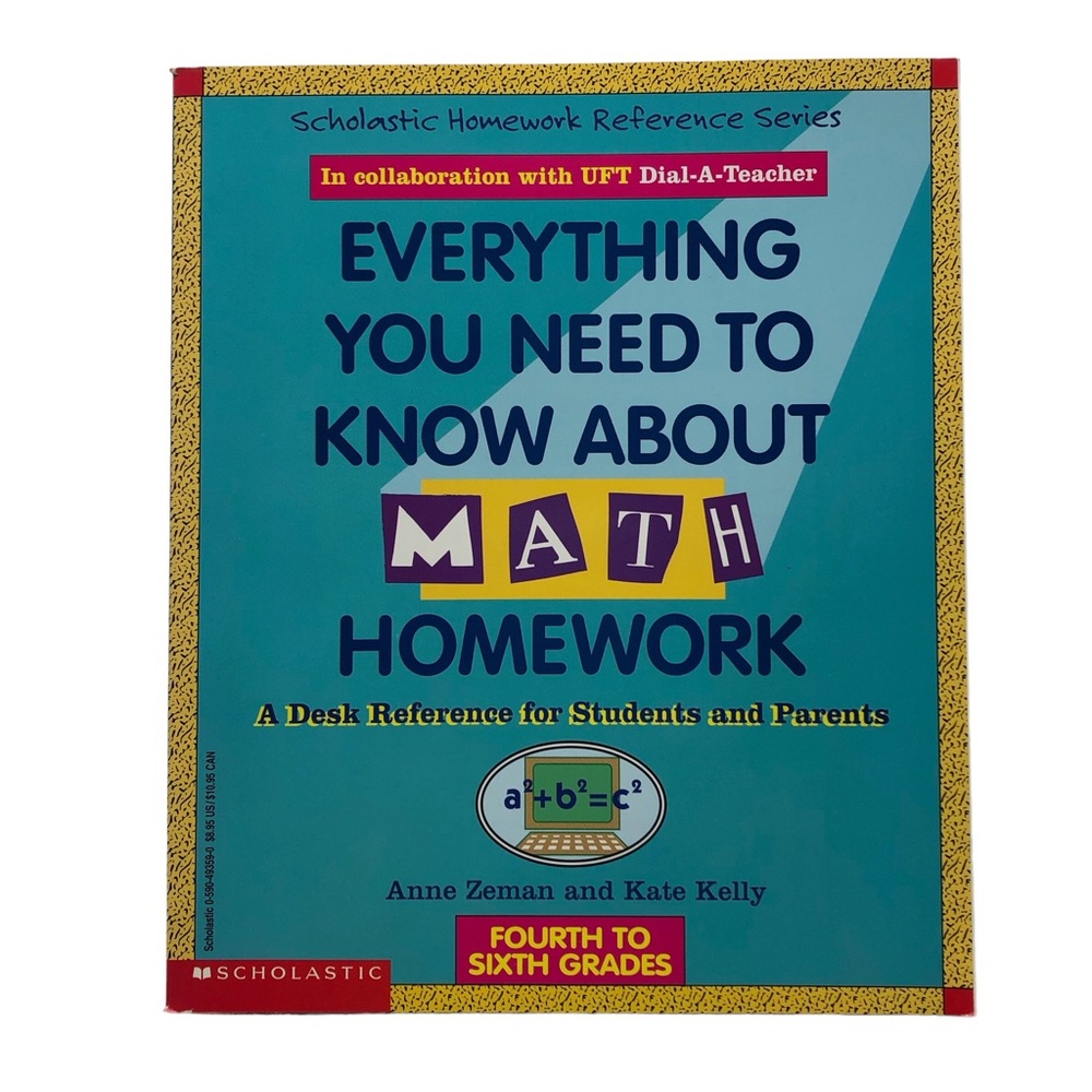 Everything You Need to Know About Math Homework Reference Book